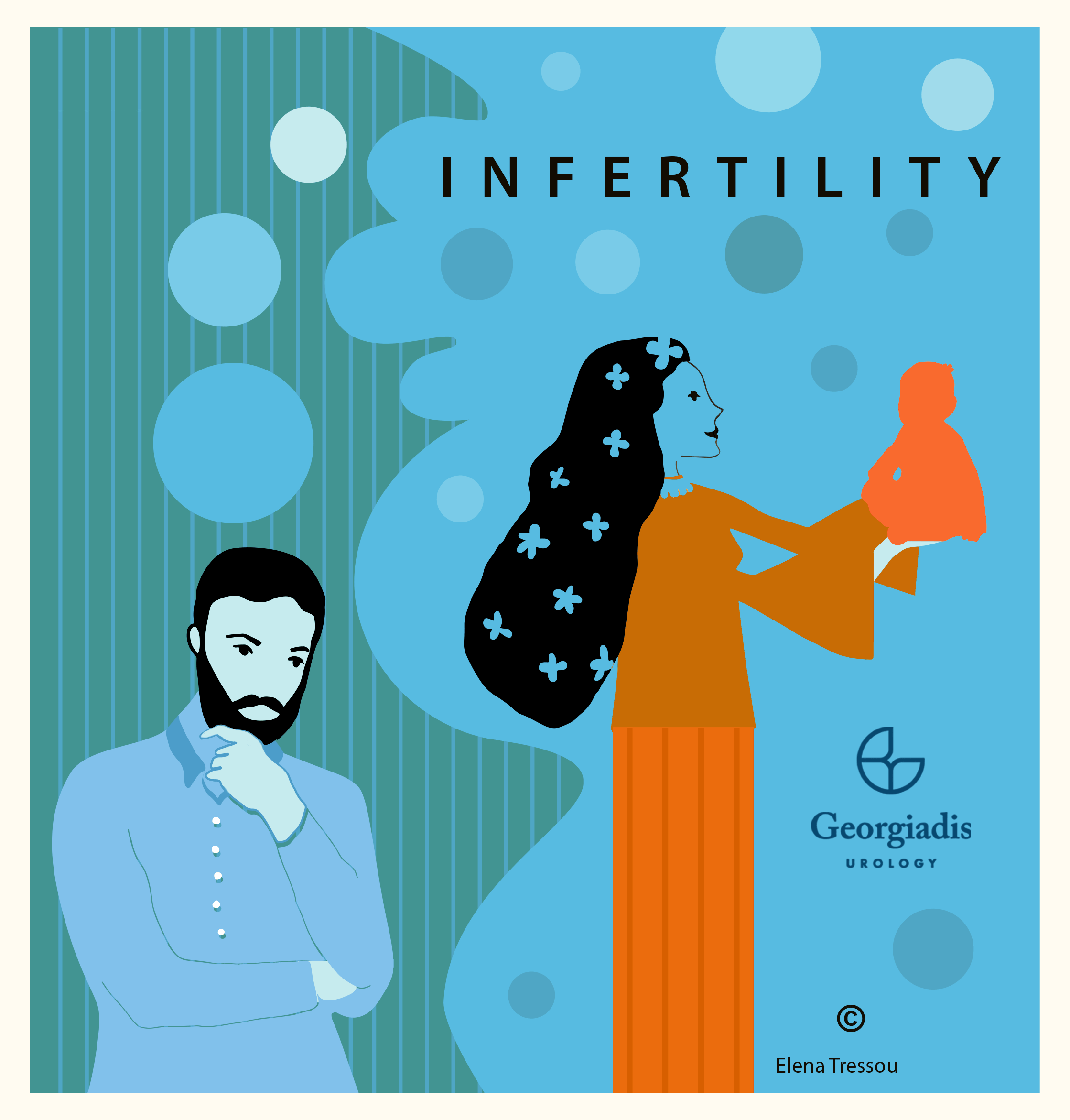 What are the causes of male infertility?